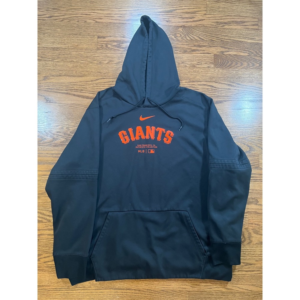 Nike San Francisco Giants Player Issued Carson Seymour Hoodie Black XXL MLB